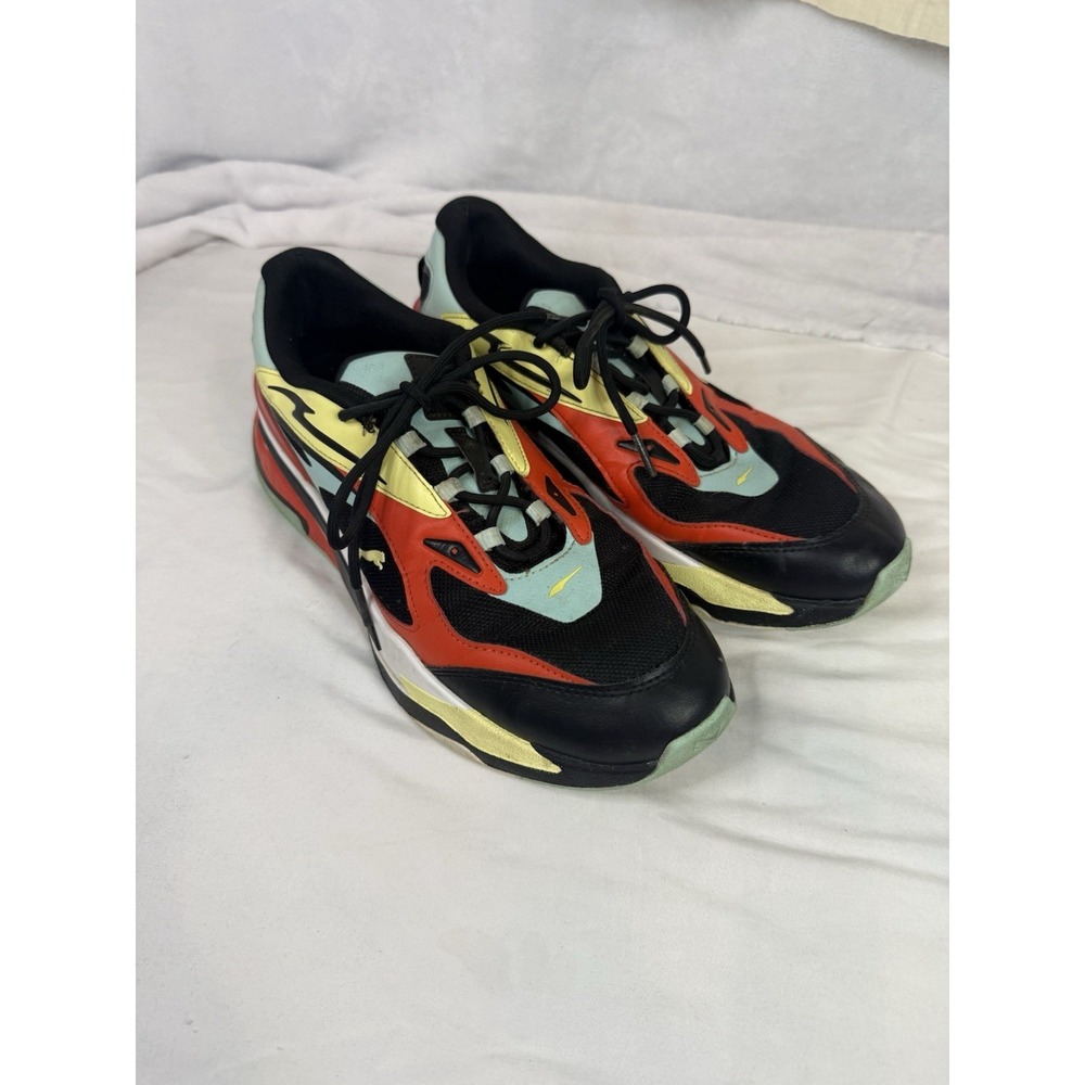 Puma RS-Fast Sneakers Mens‎ 11.5 Colorblock Running Athletic Shoes  383479-01